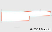 Silver Style Simple Map of ZIP code 60603