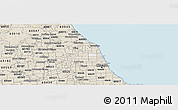 Classic Style Panoramic Map of ZIP code 60625