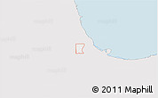 Silver Style 3D Map of ZIP code 60628, single color outside