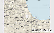 Classic Style Map of ZIP code 60628