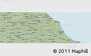 Savanna Style Panoramic Map of ZIP code 60634