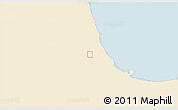 Classic Style 3D Map of ZIP code 60636, single color outside