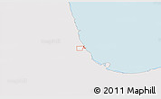 Silver Style 3D Map of ZIP code 60637, single color outside