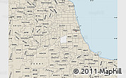 Classic Style Map of ZIP code 60638