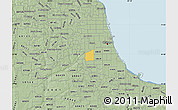 Savanna Style Map of ZIP code 60638