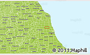 Physical 3D Map of ZIP code 60647