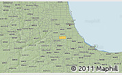 Savanna Style 3D Map of ZIP code 60652