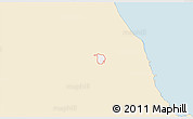 Classic Style 3D Map of ZIP code 60666, single color outside