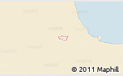 Classic Style 3D Map of ZIP code 60803, single color outside