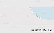 Silver Style Panoramic Map of ZIP code 60805, single color outside