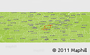 Physical Panoramic Map of ZIP code 61201