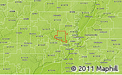 Physical 3D Map of ZIP code 61528