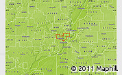 Physical Map of ZIP code 61604