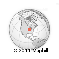 Outline Map of ZIP Code 61701