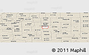 Classic Style Panoramic Map of ZIP code 61701