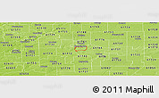 Physical Panoramic Map of ZIP code 61701
