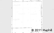 Blank Simple Map of DuPage County, no labels