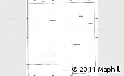 Blank Simple Map of DuPage County