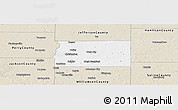 Classic Style Panoramic Map of Franklin County
