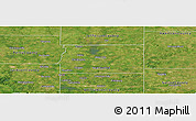 Satellite Panoramic Map of Franklin County