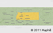 Savanna Style Panoramic Map of Franklin County
