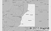 Gray Map of Henderson County