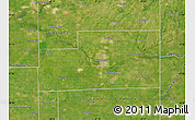 Satellite Map of Kankakee County