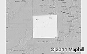 Gray Map of Kendall County
