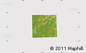 Satellite Map of Kendall County, cropped outside