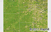 Satellite Map of Kendall County