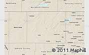Shaded Relief Map of McHenry County