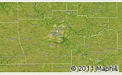 Satellite 3D Map of Sangamon County
