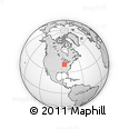 Outline Map of ZIP Code 46072