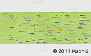 Physical Panoramic Map of ZIP code 46072