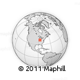 Outline Map of ZIP Codes Starting with 462