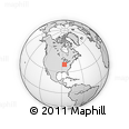 Outline Map of ZIP Code 46204