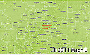 Physical 3D Map of ZIP code 46220