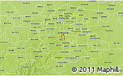 Physical 3D Map of ZIP code 46225