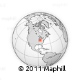 Outline Map of ZIP Code 46225