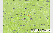Physical Map of ZIP code 46226