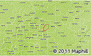 Physical 3D Map of ZIP code 46236