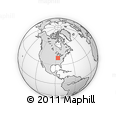 Outline Map of ZIP Code 46256
