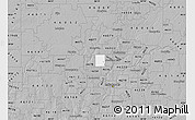 Gray Map of ZIP code 46268