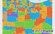 Political Map of ZIP code 46303