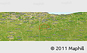 Satellite Panoramic Map of ZIP code 46303