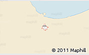 Classic Style 3D Map of ZIP code 46319, single color outside