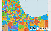 Political Map of ZIP code 46320