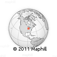 Outline Map of ZIP Code 46320