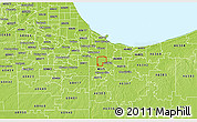 Physical 3D Map of ZIP code 46322