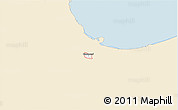Classic Style 3D Map of ZIP code 46324, single color outside